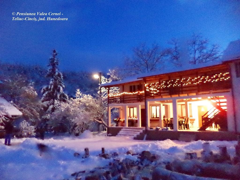 Pensiunea Valea Cernei Teliucu Inferior Exterior foto
